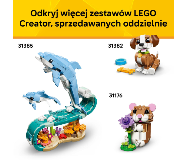 LEGO CREATOR 31377 Żółw i kwiat lilii wodnej - 1473426 - zdjęcie 5